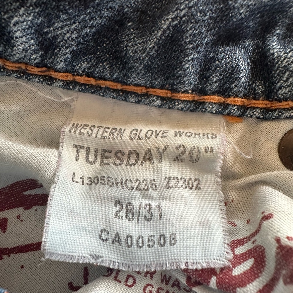 VTG Y2K Silver Tuesday Flared Jeans - Picture 8 of 11